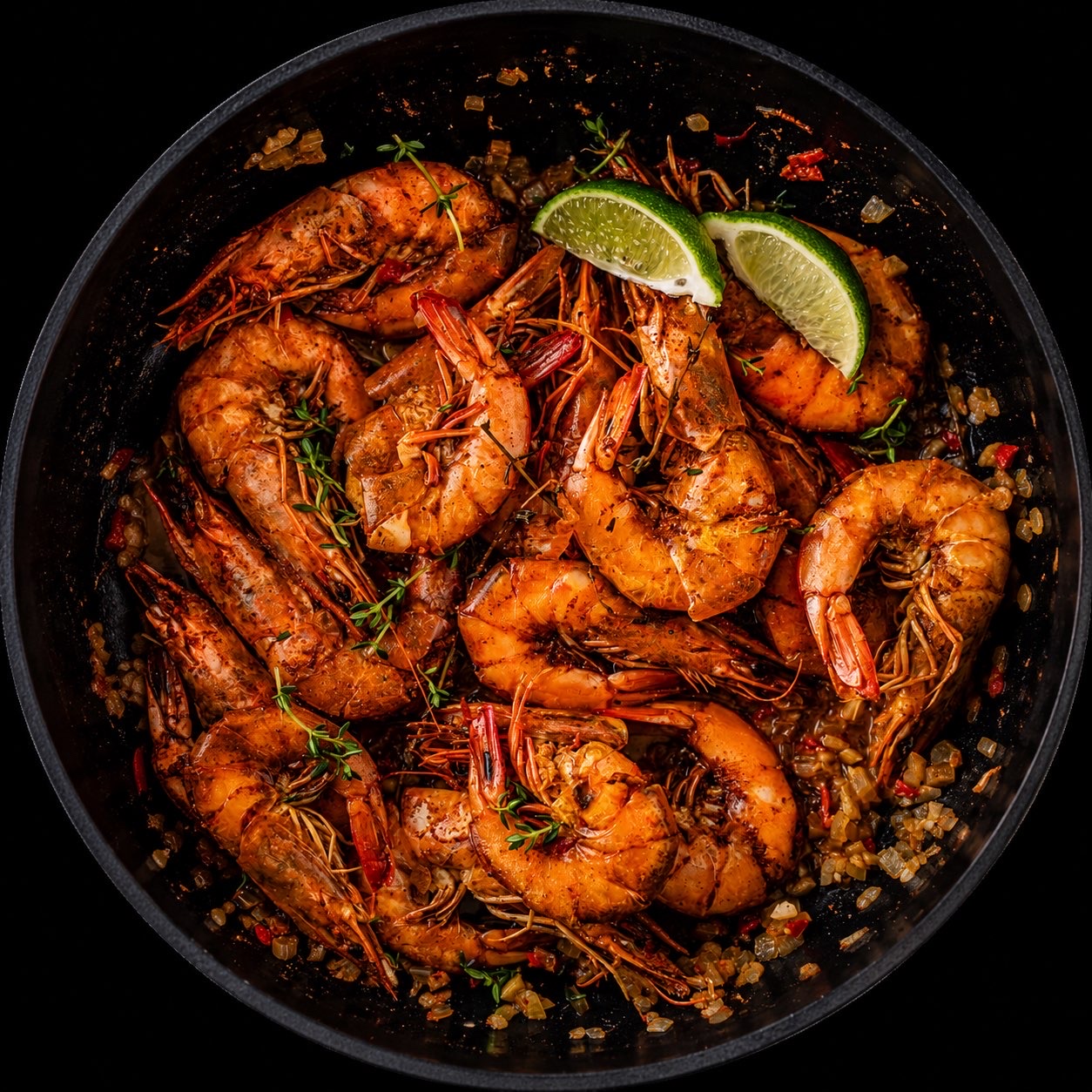 Pepper Prawns