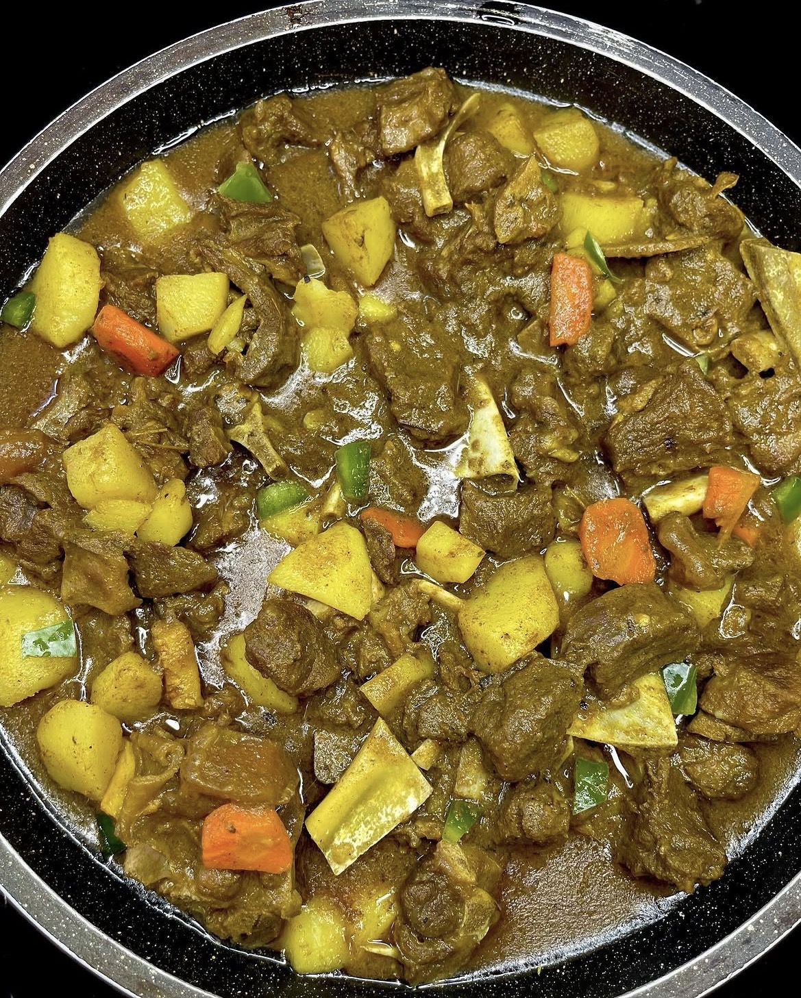 Curry Goat Plate